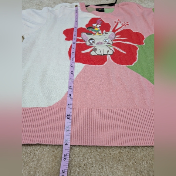 Disney Boxlunch Moana Pua & Hei Hei Hibiscus Women's Sz Sm - Picture 5 of 7